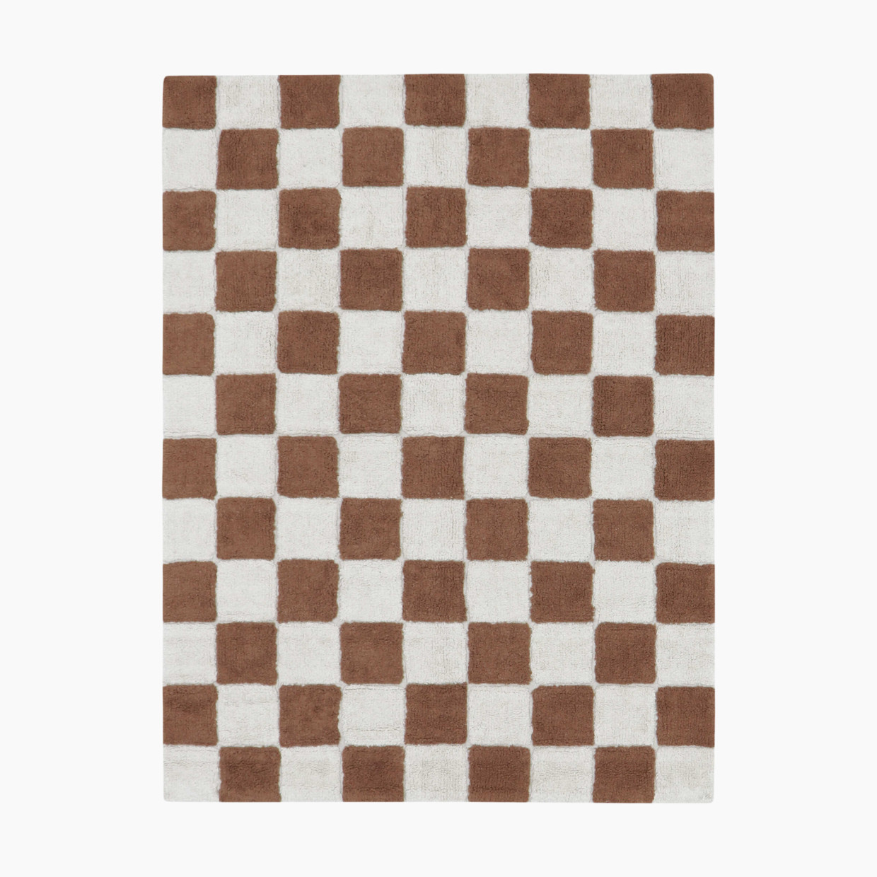 Lorena Canals Kitchen Tiles Washable Rug - Toffee, 4' X 5' 3".