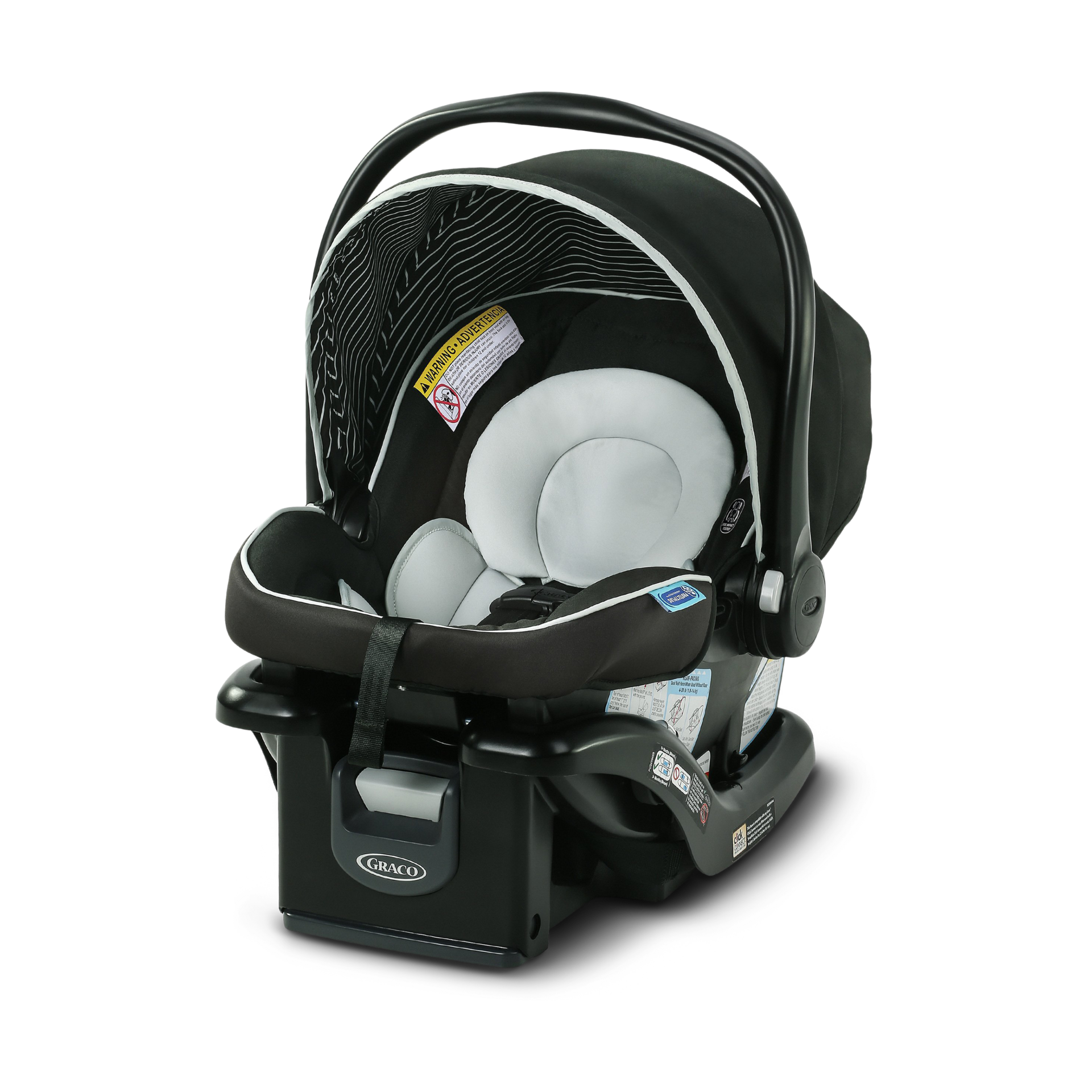 Graco Ready2Grow 2.0 Double Stroller and SnugRide Lite LX Infant Car Seat Twin Bundle.