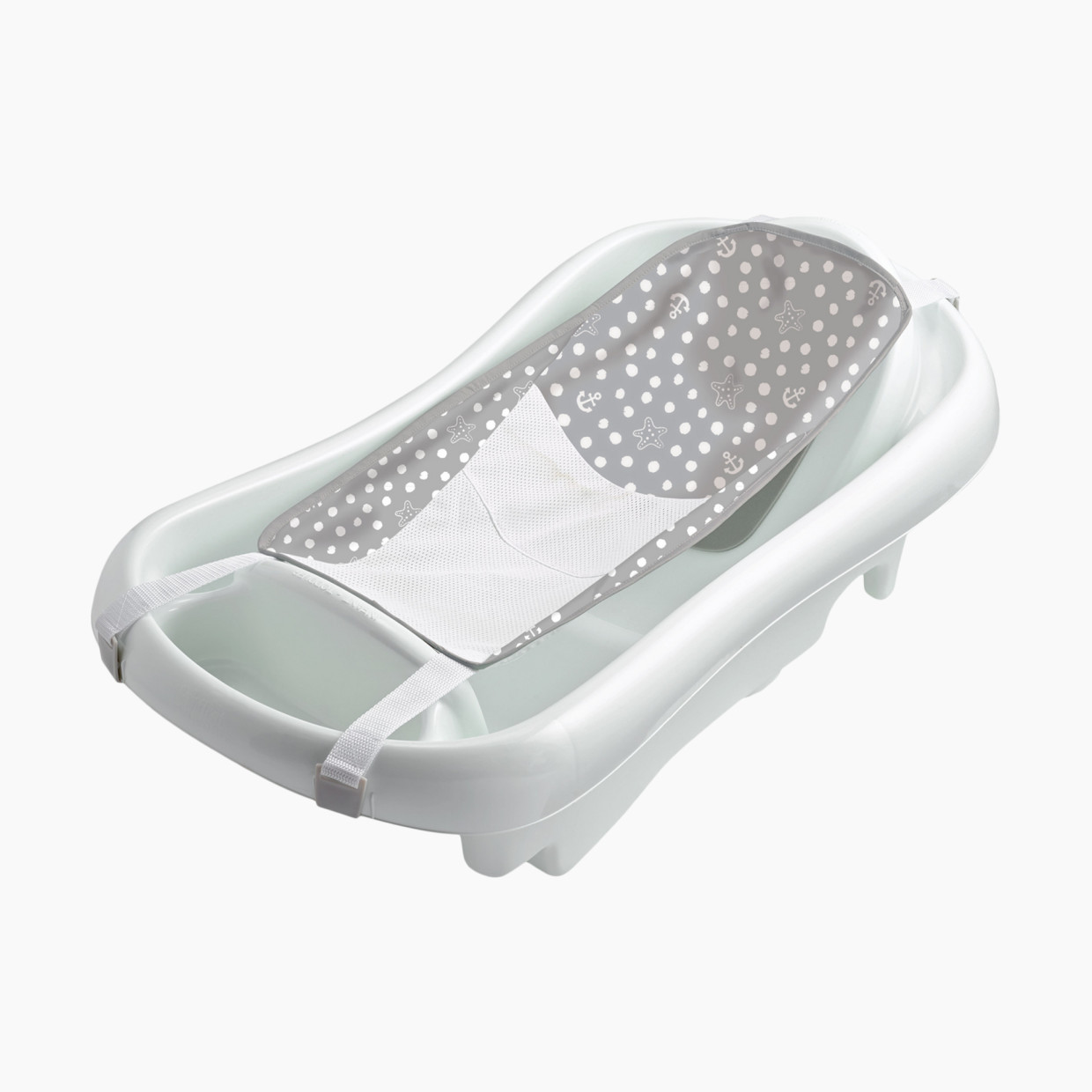 The First Years Sure Comfort Deluxe Newborn to Toddler Tub with Sling - White.