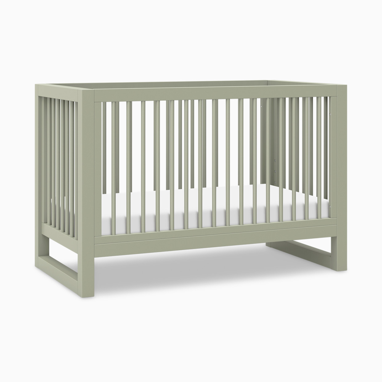 Namesake Nantucket 3-in-1 Convertible Crib with Toddler Bed Conversion Kit - French Sage.