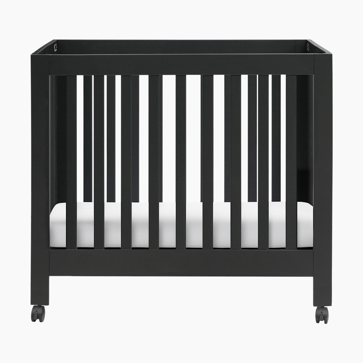 babyletto Origami Mini Crib - Black.