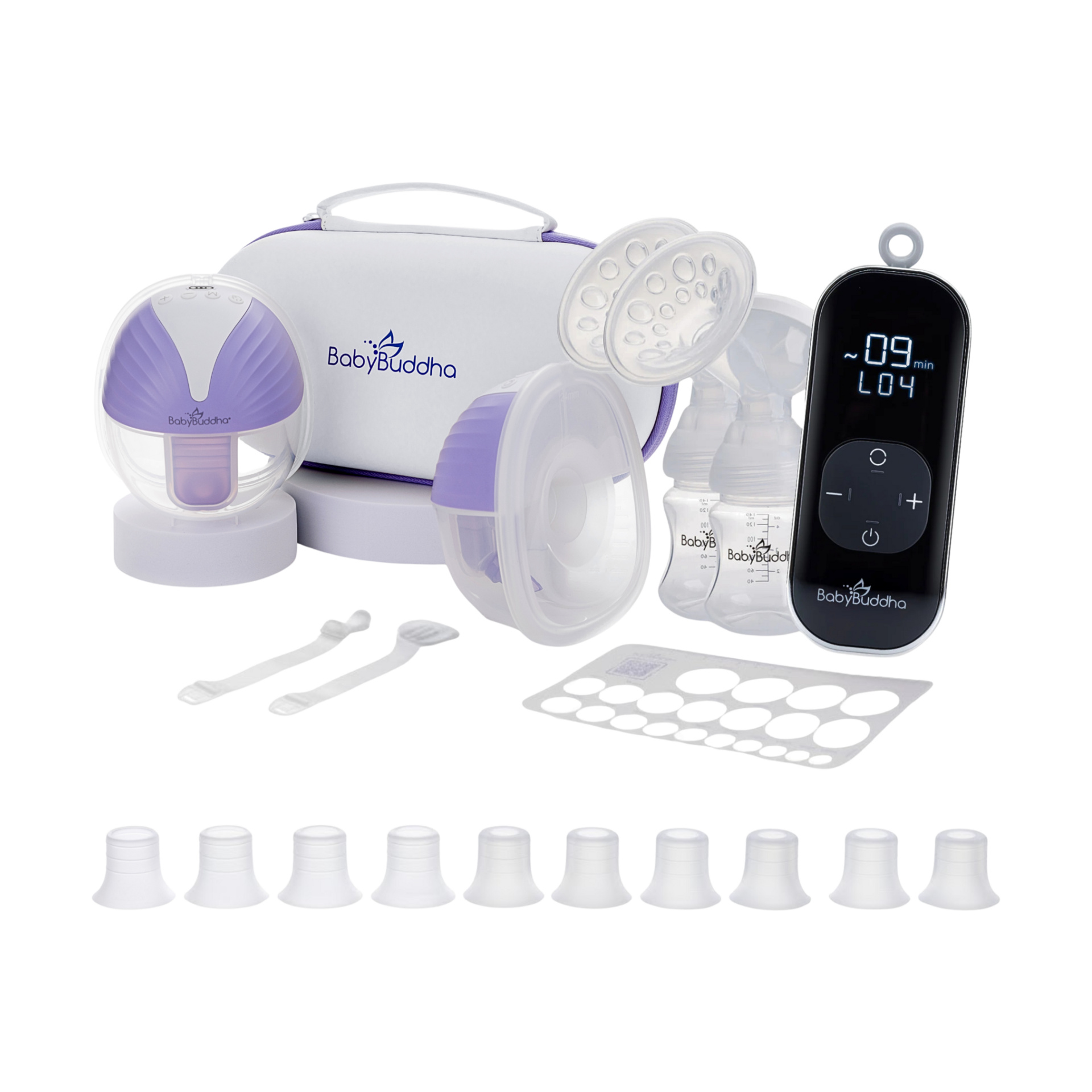 BabyBuddha 2.0 Breast Pump & Wearable Breast Pump Bundle.
