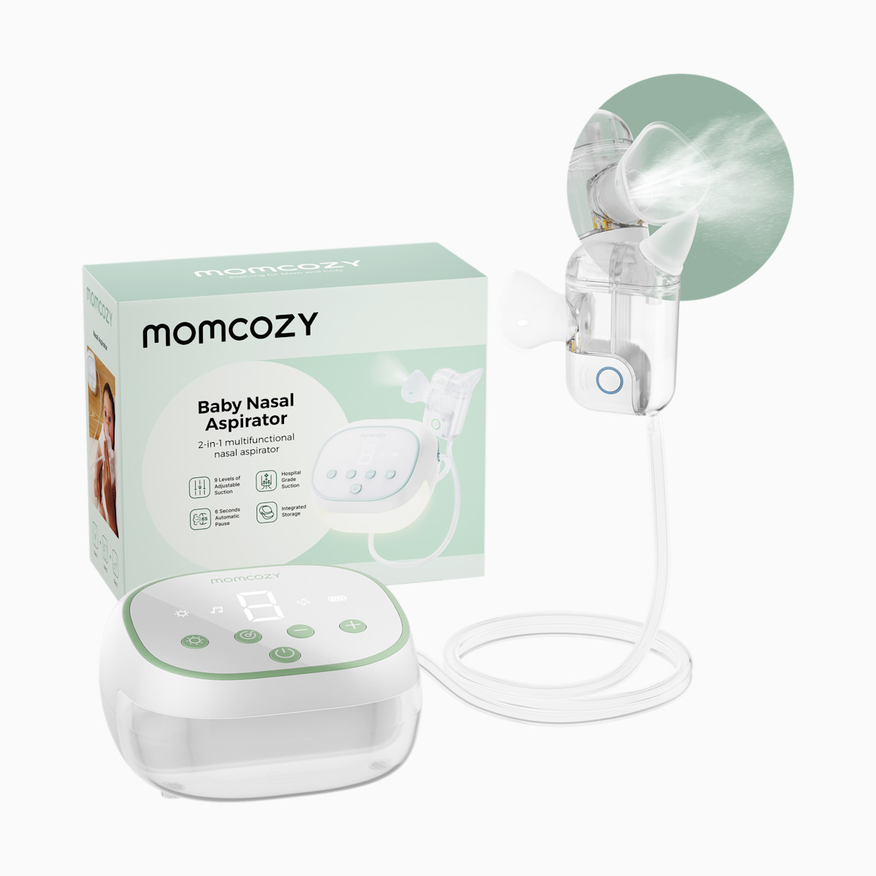 Momcozy Upgraded Nasal Aspirator with Precision Spray.