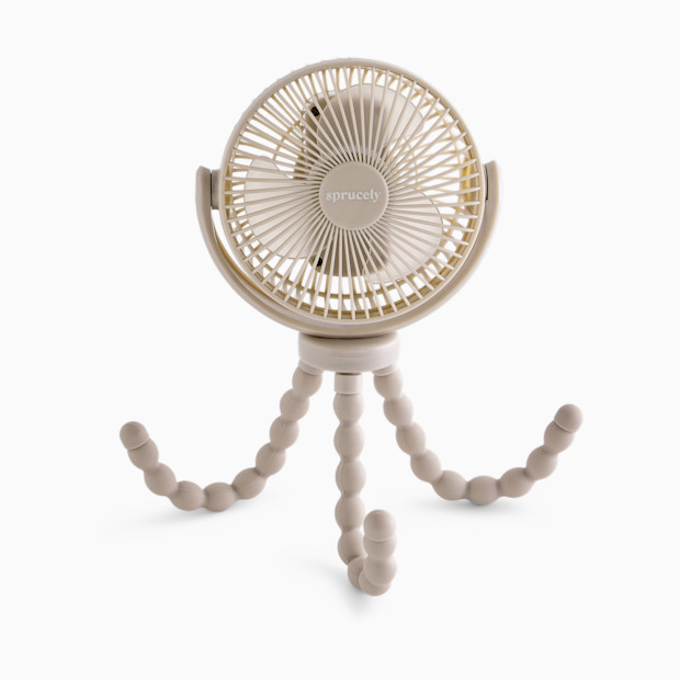 Sprucely Portable Stroller Fan.