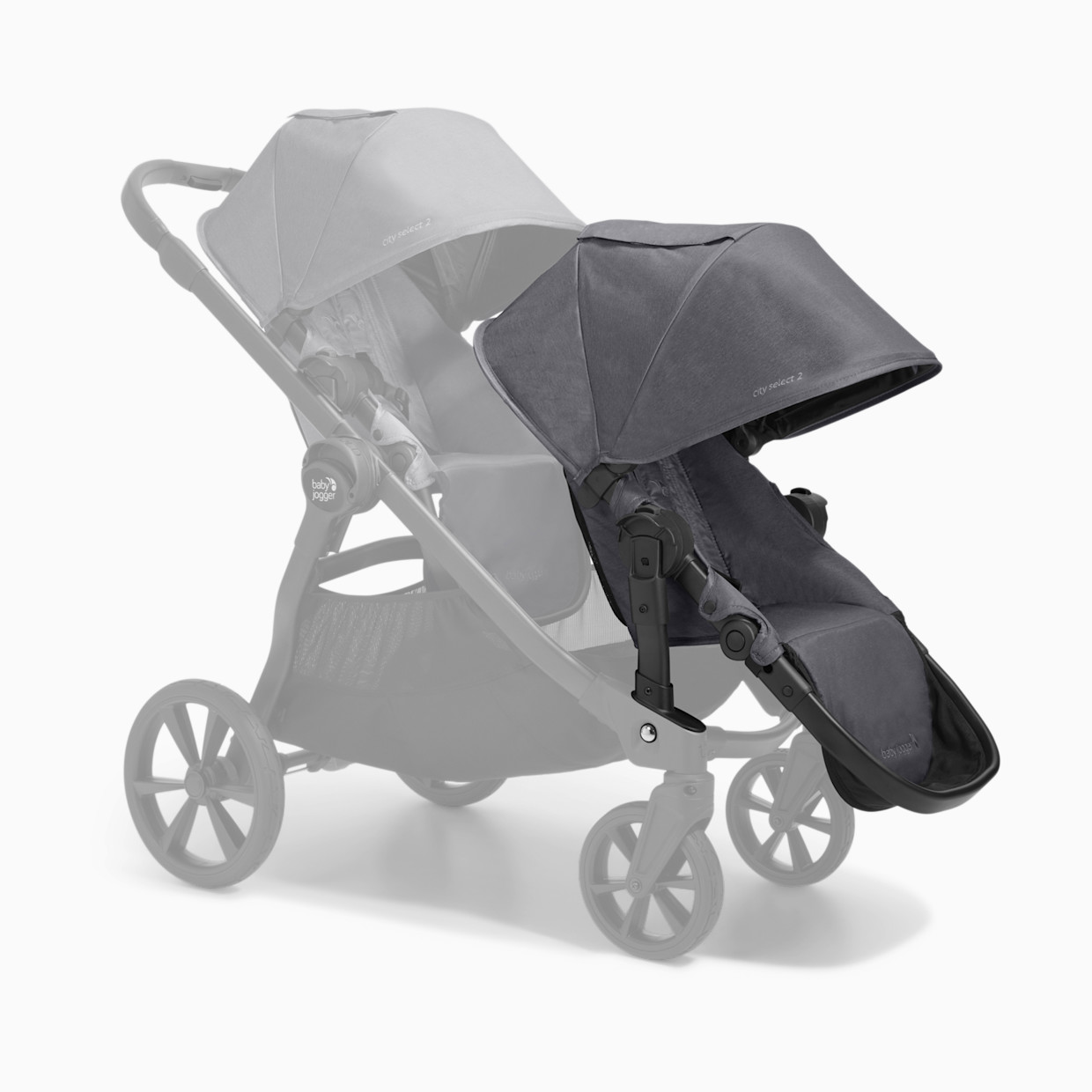 Baby Jogger Second Seat Kit for City Select 2 Stroller - Radiant Slate.