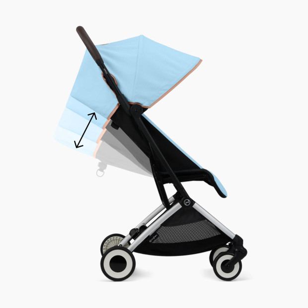 Cybex Orfeo Compact Lightweight Stroller | Carry-On Compatible Stroller - Beach Blue, 1.