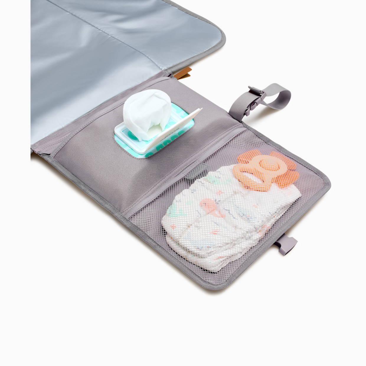 Sprucely Portable Changing Pad - Grey.