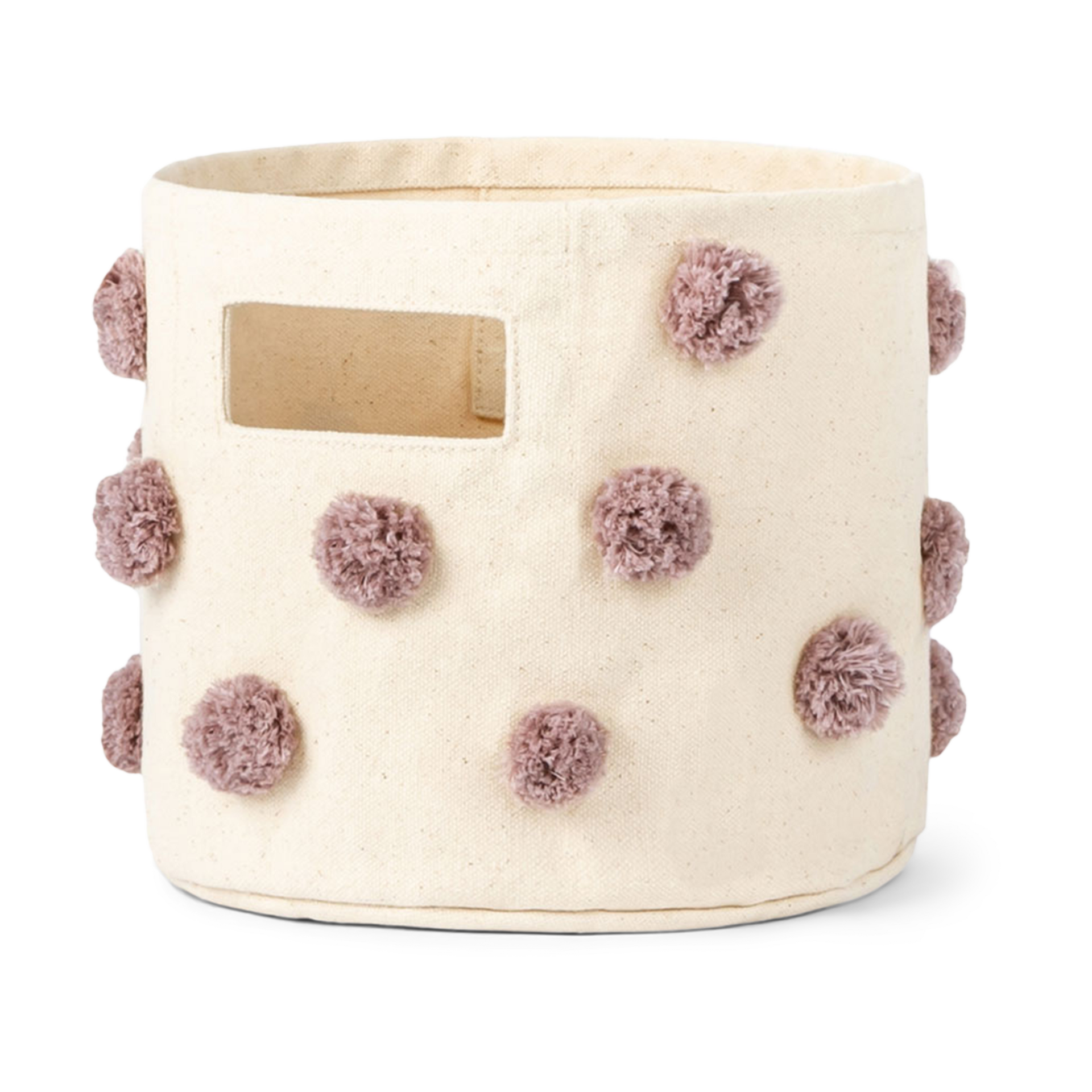 Pehr Pom Pom Mini Basket Mauve Babylist Shop