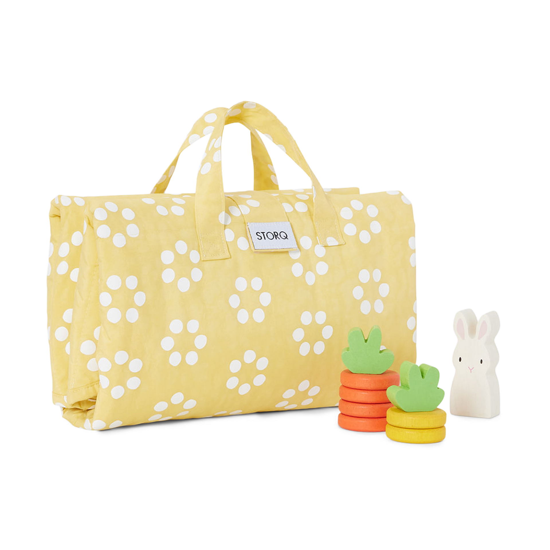 Storq Inside/Outside Play Mat - Sunshine Dots.