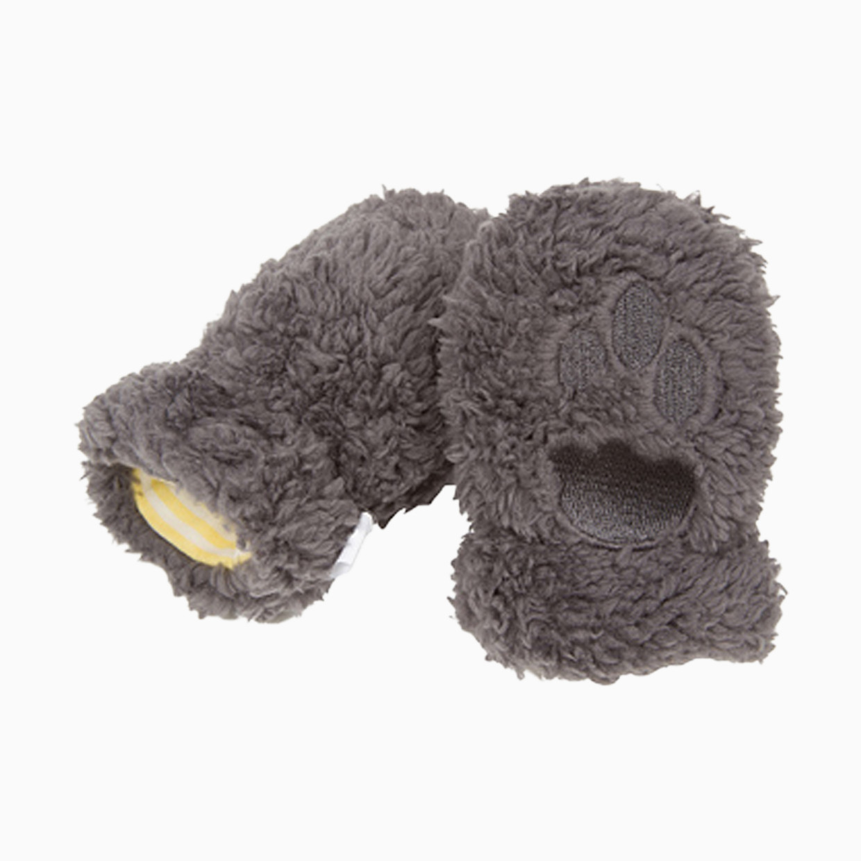 Magnetic Me Fleece Mittens - Grey, 0-6 M.