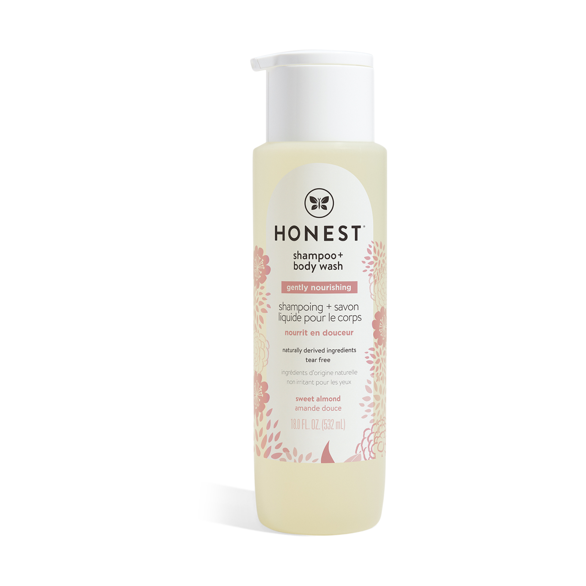 The Honest Company Shampoo & Body Wash Sweet Almond, 18oz Babylist Shop