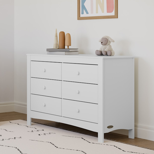 Graco Noah 6 Drawer Double Dresser.