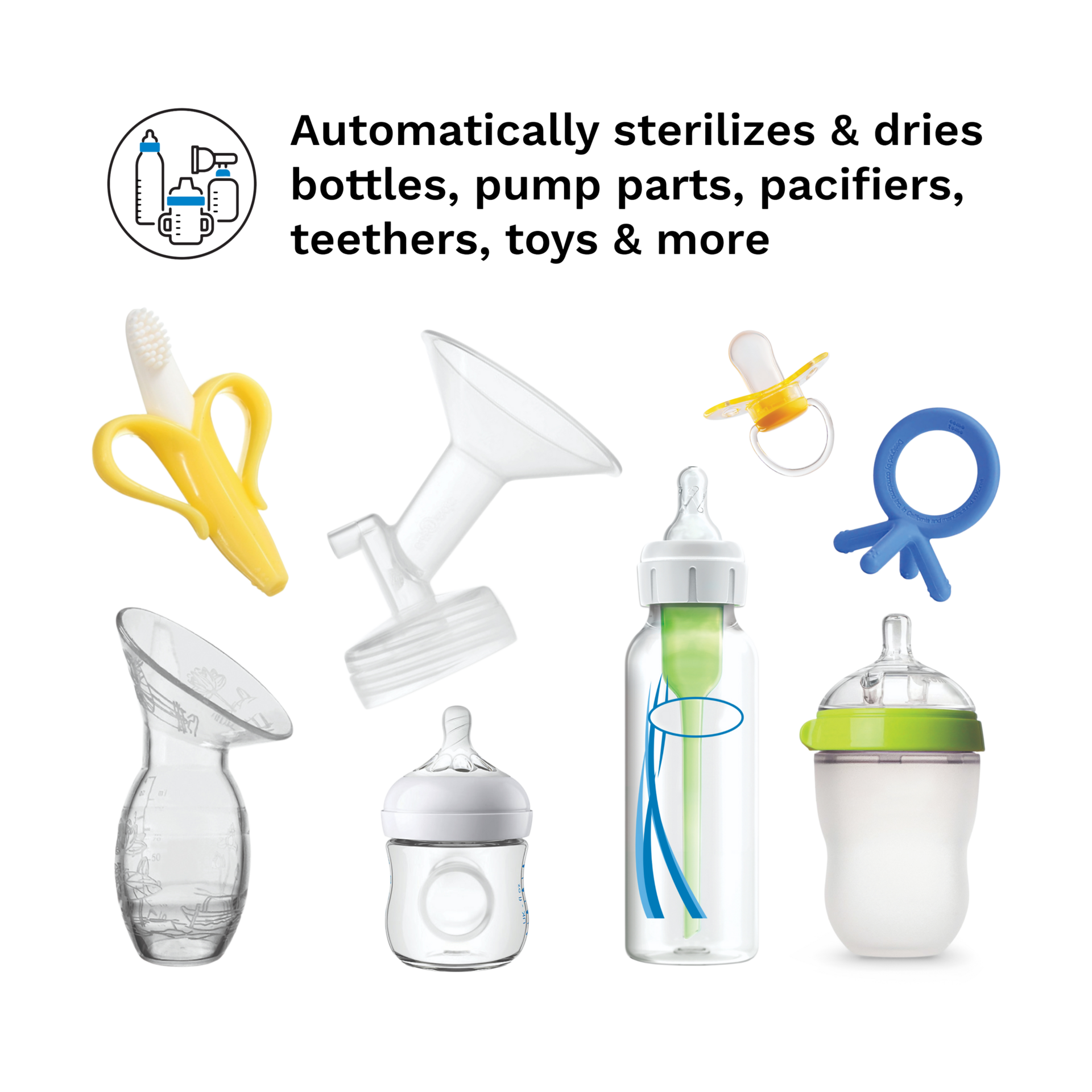 Baby Brezza One Step Sterilizer Dryer.