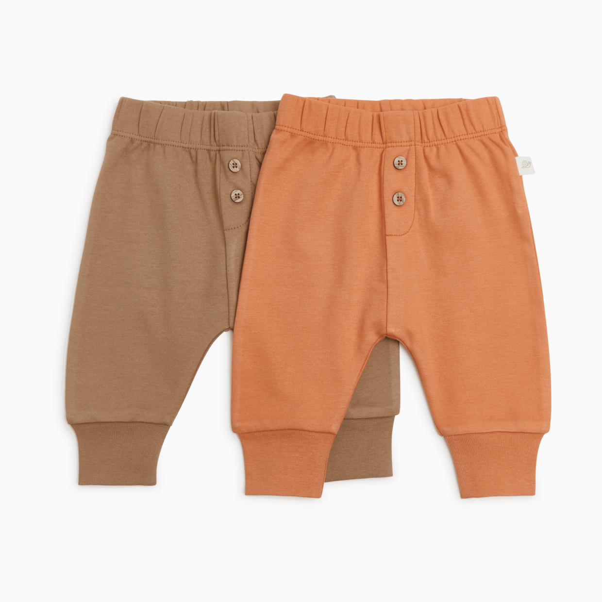 Tiny Kind 2 Pack Pants - Neutral Pack, 3-6 M.