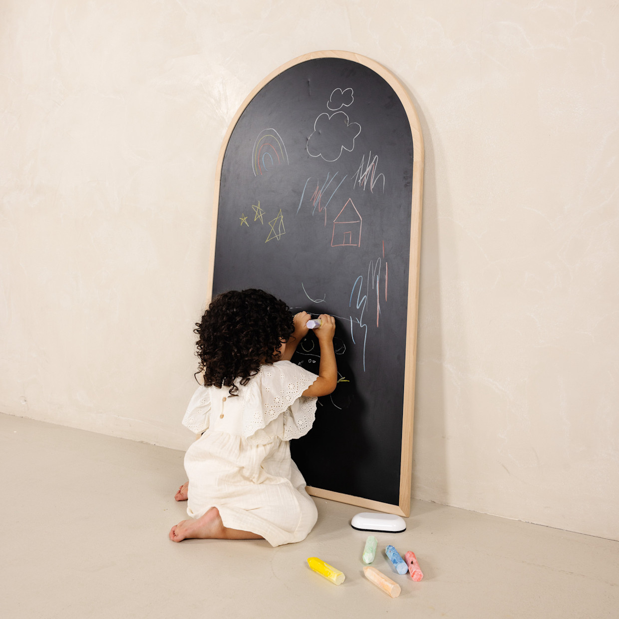 Gathre Arched Chalkboard - Beech.