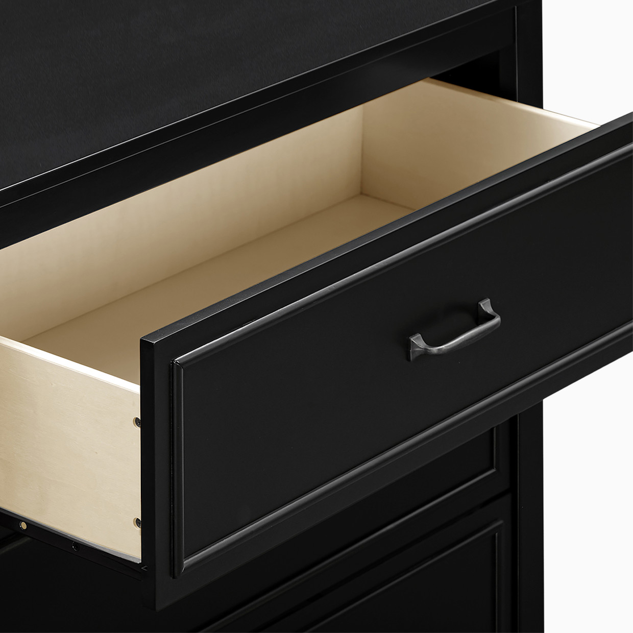 daVinci Charlie 3-Drawer Dresser - Ebony.