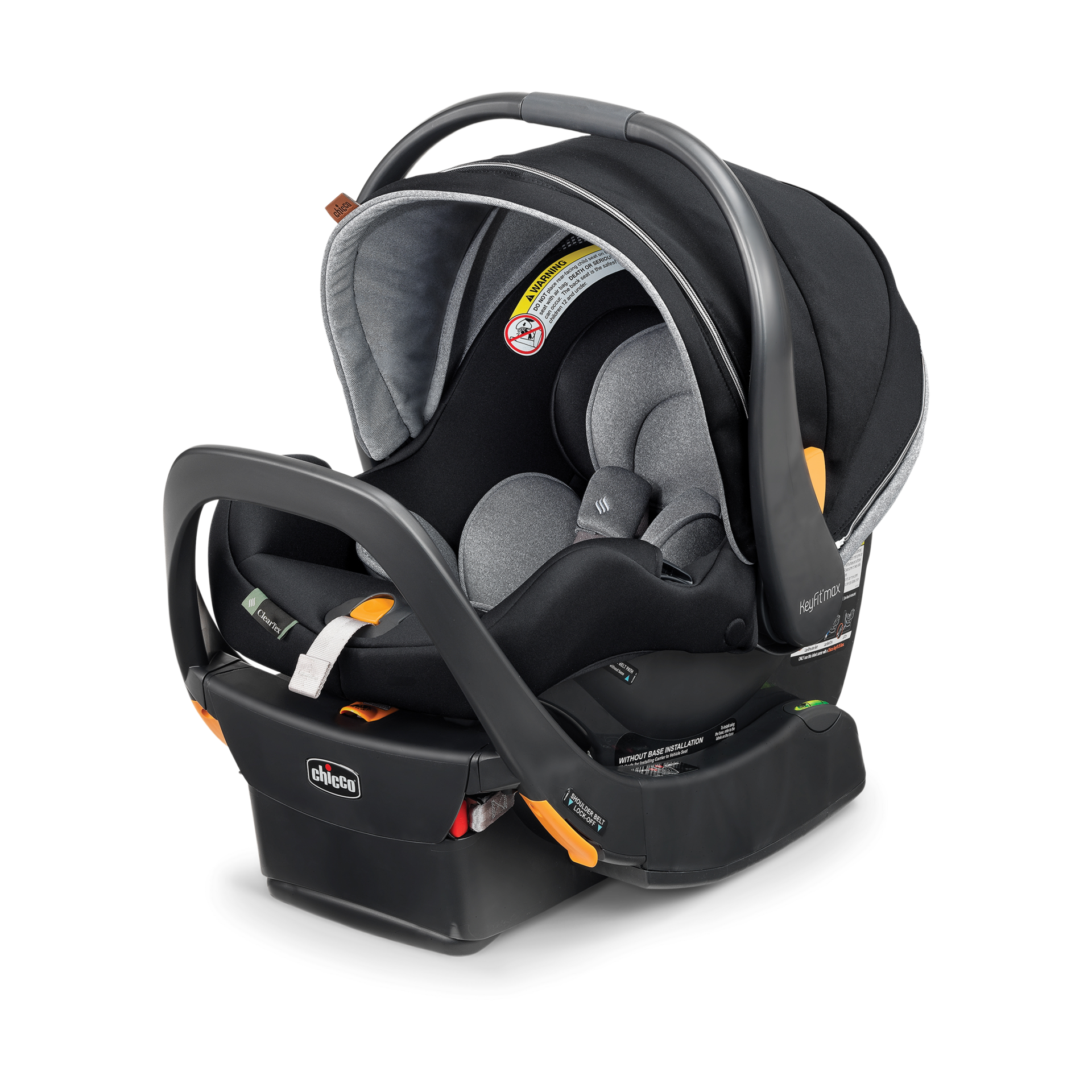 Chicco KeyFit Max Zip ClearTex Infant Car Seat.