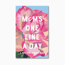 Mom's Floral One Line a Day: A Five-Year Memory Book