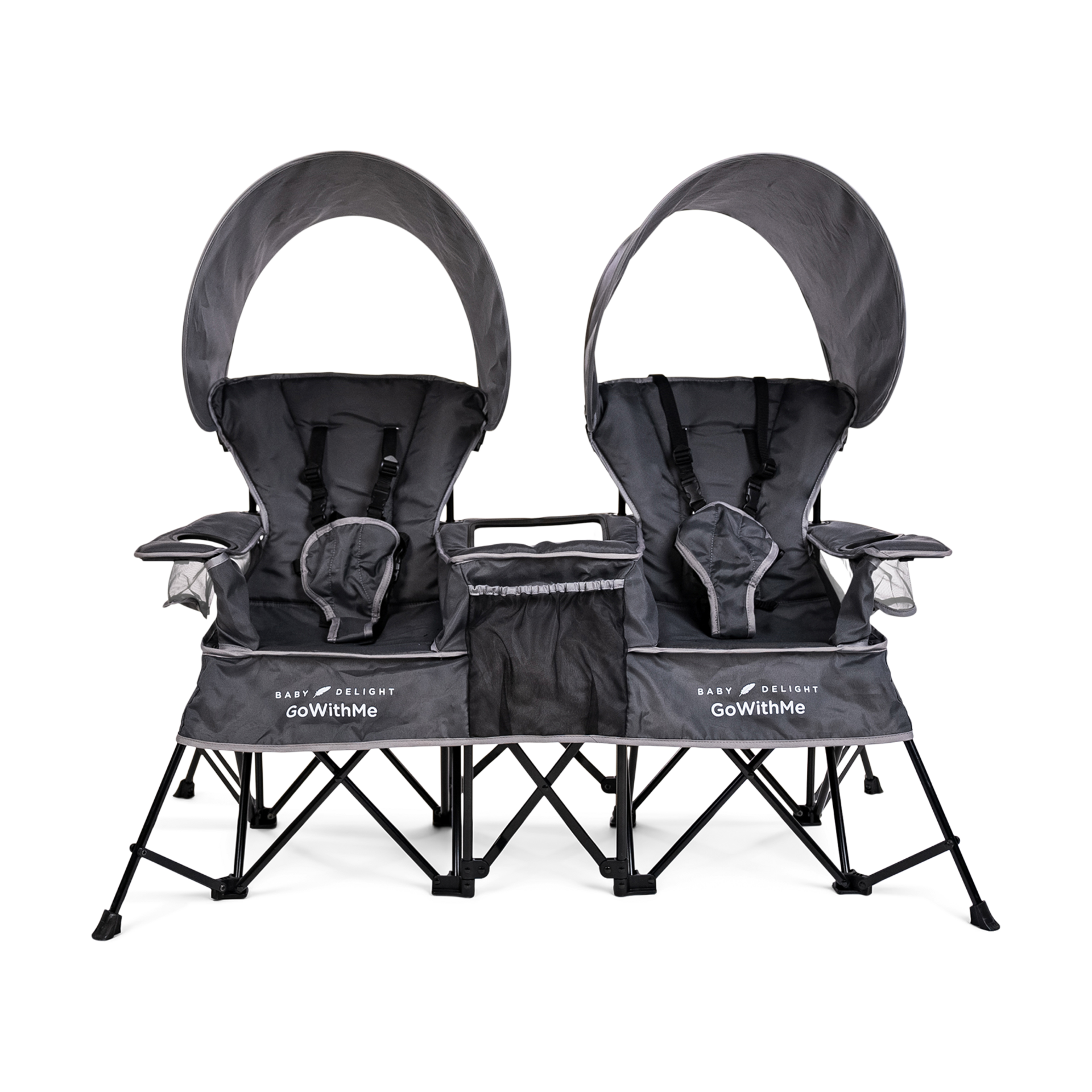Baby Delight Go With Me Duo Deluxe Portable Double Chair.