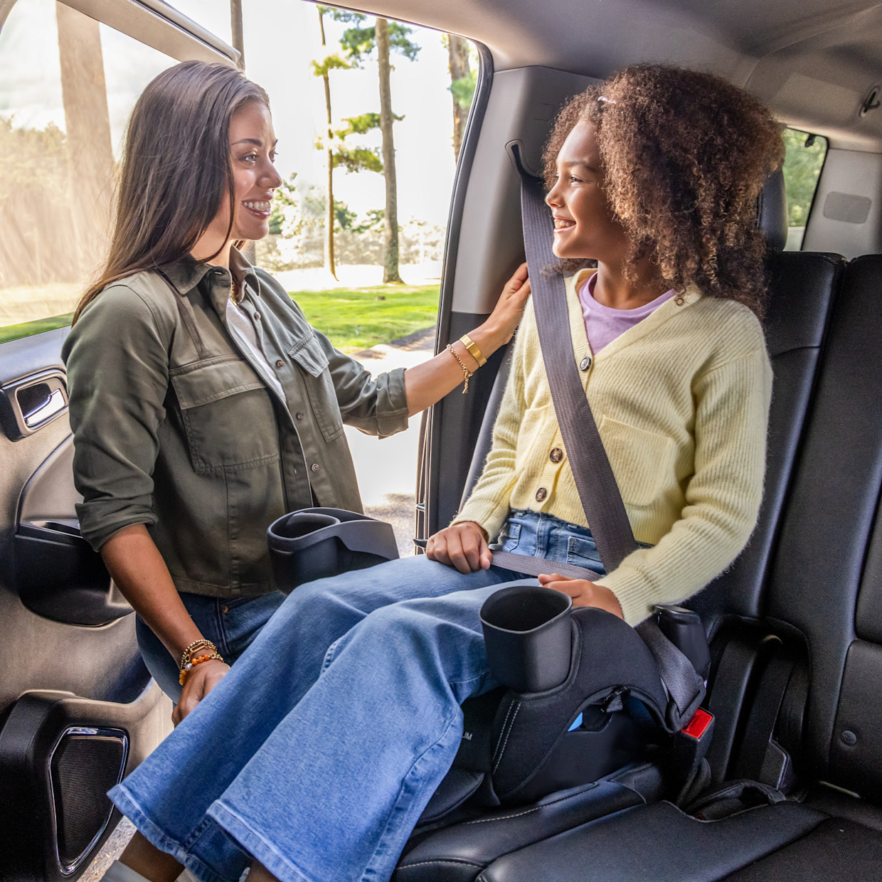 Evenflo All4Stages Slim+ 4-in-1 Convertible Car Seat - Baker Gray.