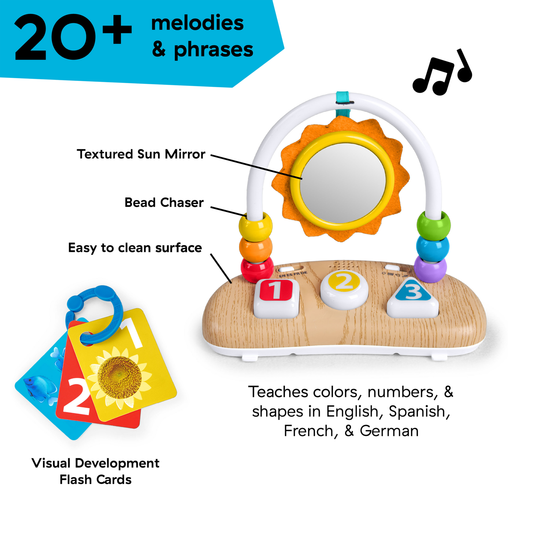 Baby Einstein 3-in-1 Discover More Developmental Activity Walker.