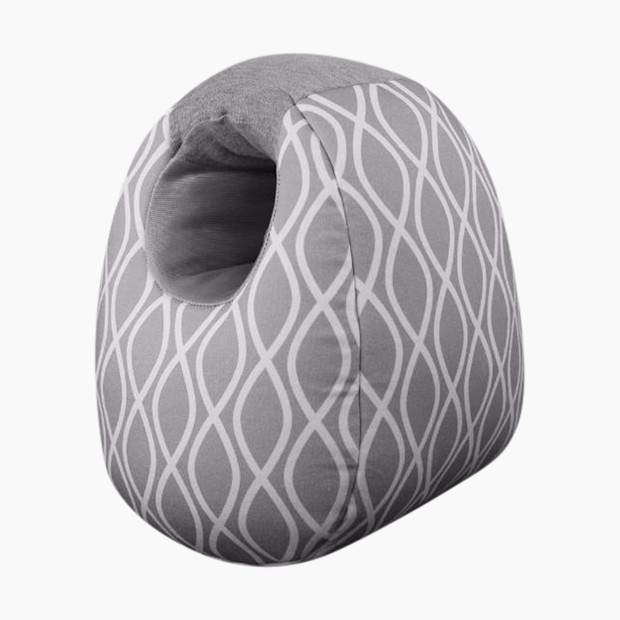 Itzy Ritzy Milk Boss Infant Feeding Support Pillow - Platinum Helix.