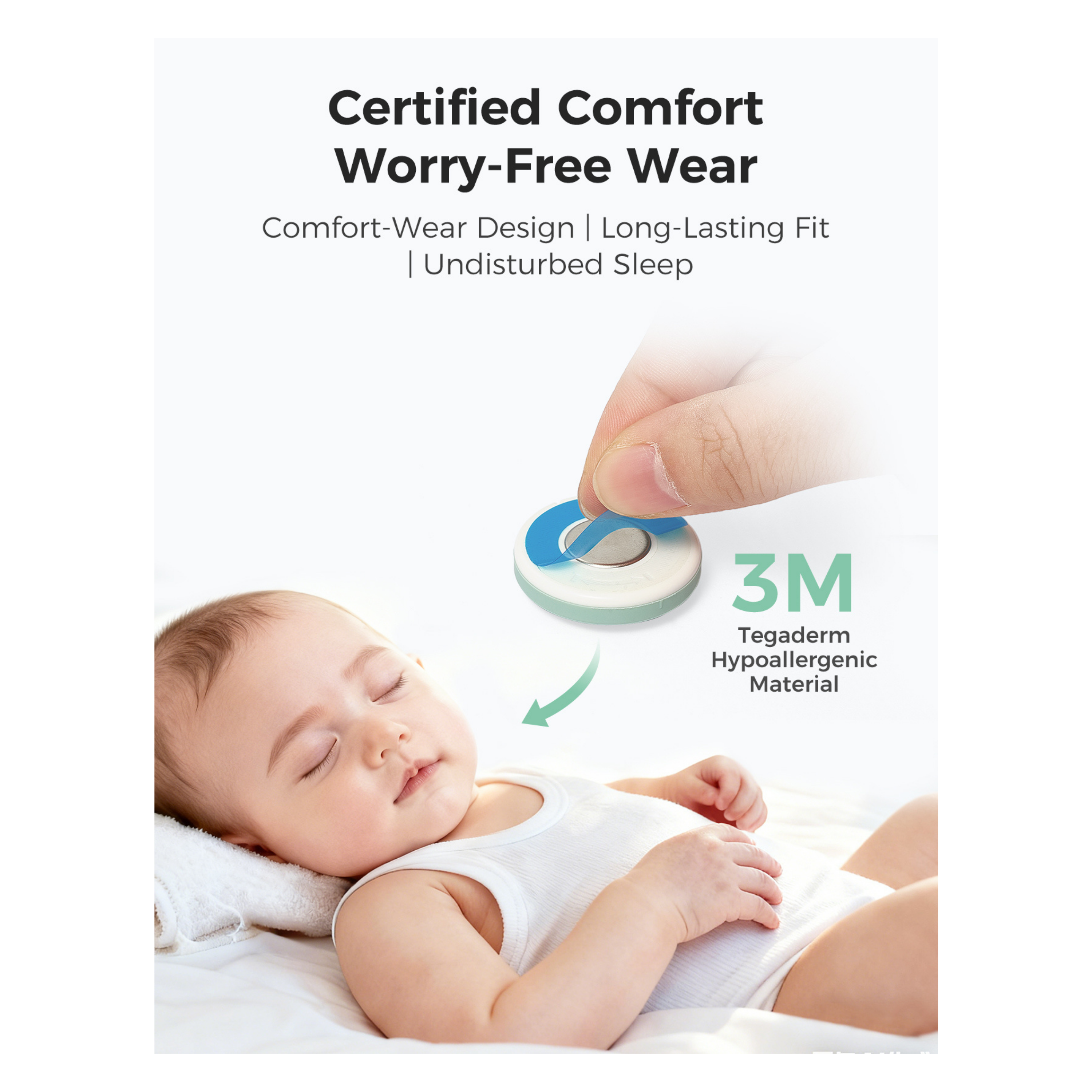 Momcozy Wearable Digital Thermometer.