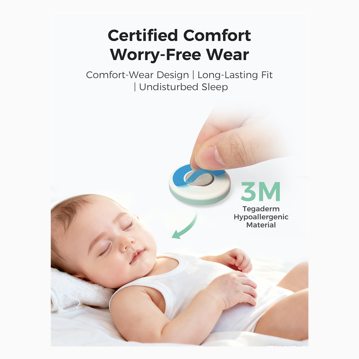 Momcozy Wearable Digital Thermometer.