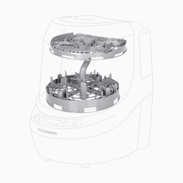 Baby Brezza Bottle Washer Pro Breast Pump Rack.