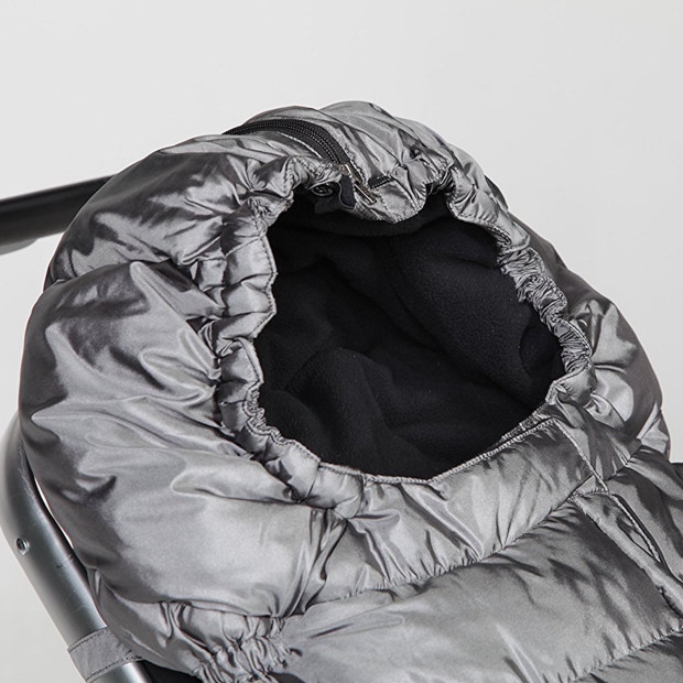 7AM Enfant Blanket 212 Evolution Bunting Bag - Metallic Gray.