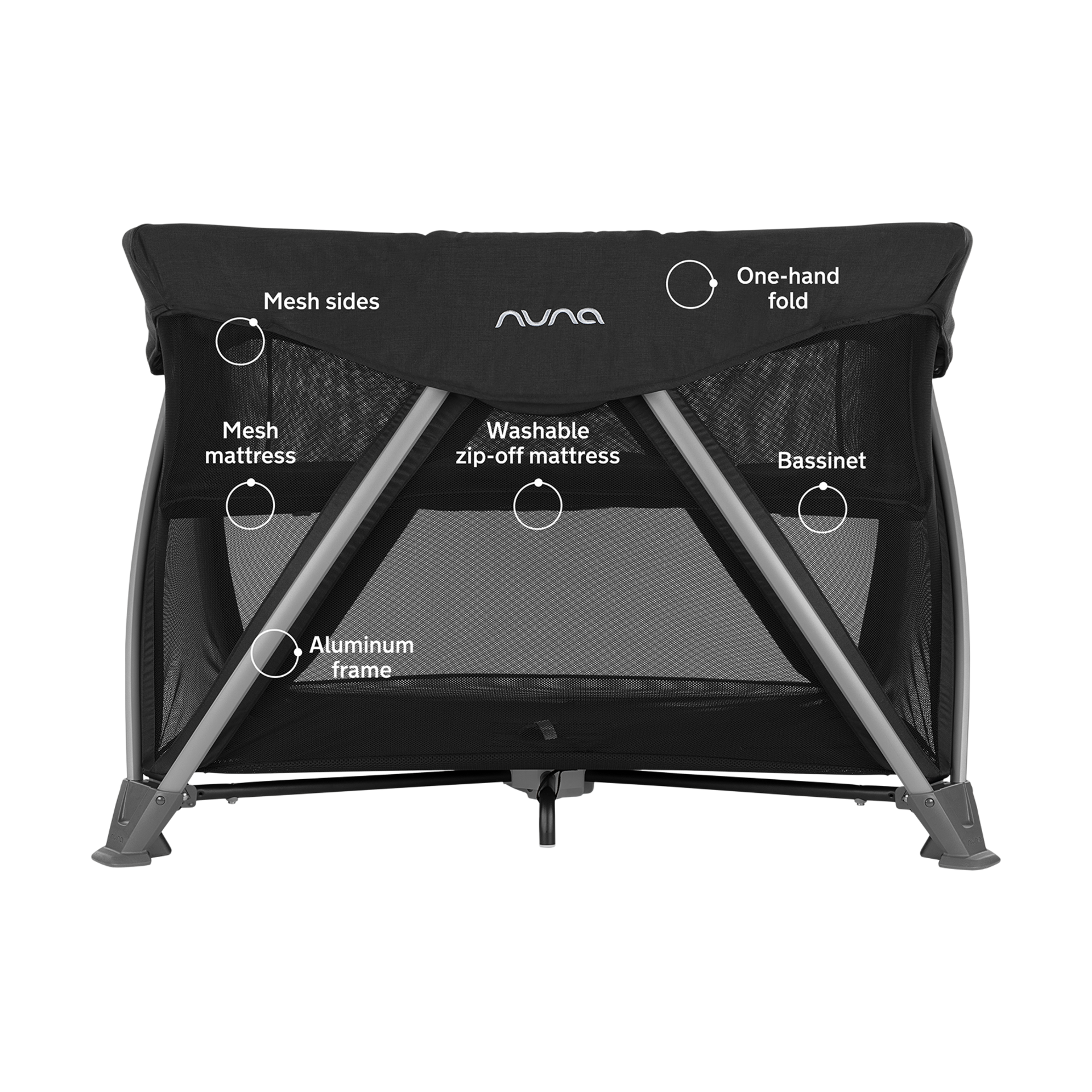 Nuna Sena aire Travel Crib.