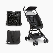 Munchkin Sparrow Travel Baby Stroller, Ultra Compact and Lightweight, for Babies and Toddlers, Black