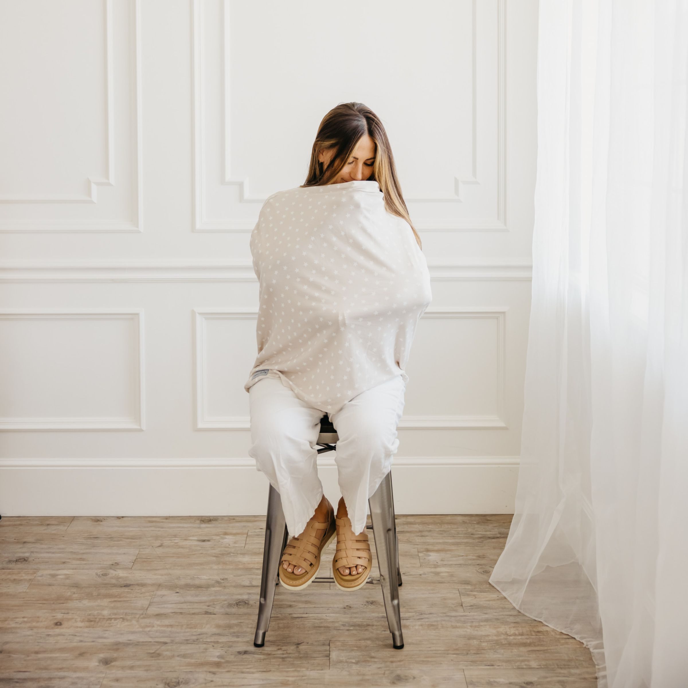 Copper Pearl Printed Multi-Use Cover - Twinkle.