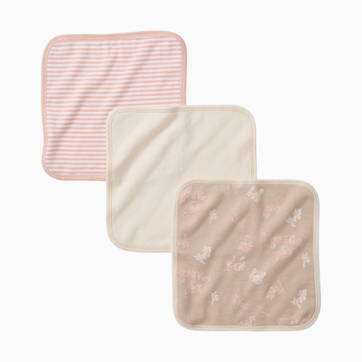 Burt's Bees Baby Organic Washcloths (3-Pack) - Whimsical Floral.