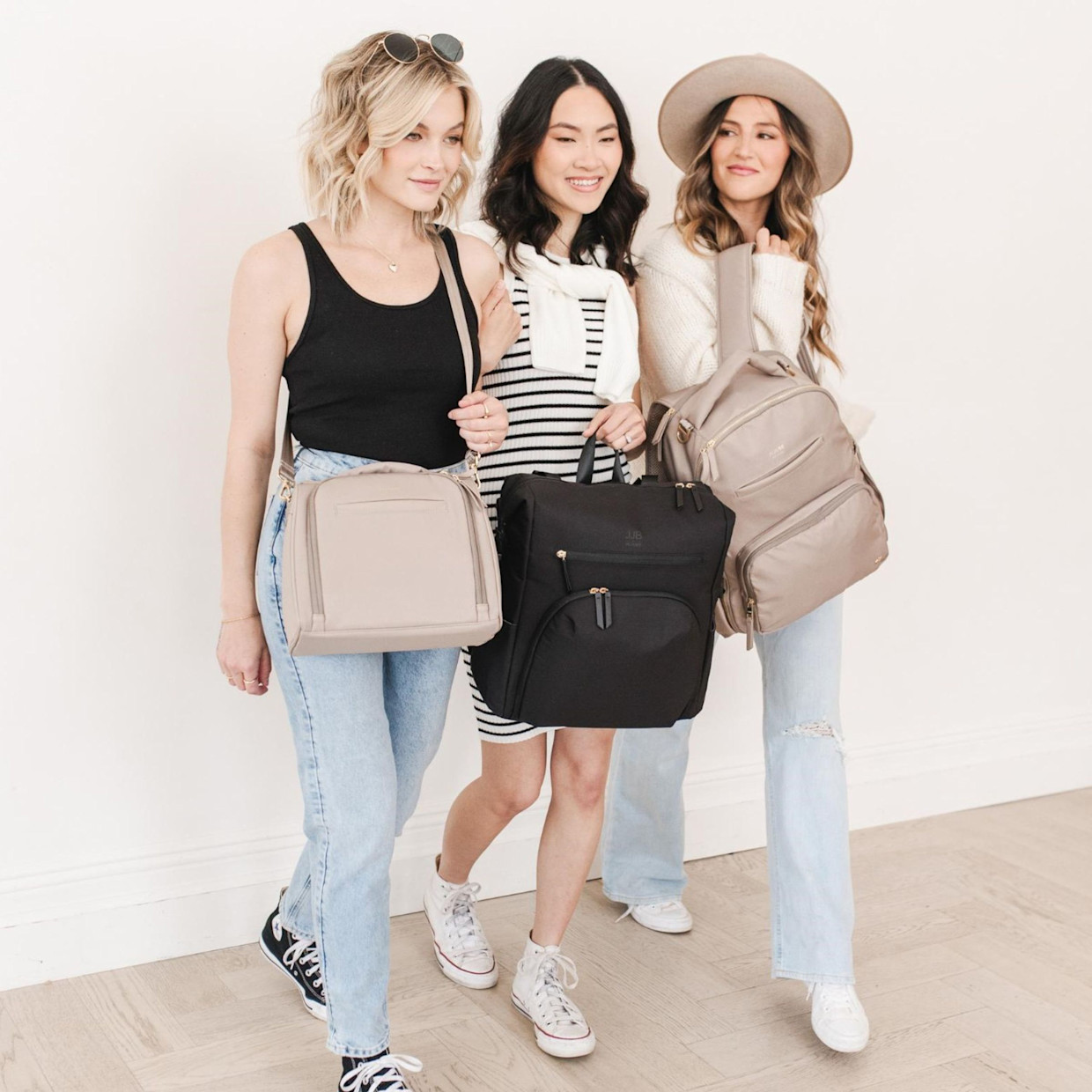 JUJUBE The Deluxe Diaper Backpack - Black.