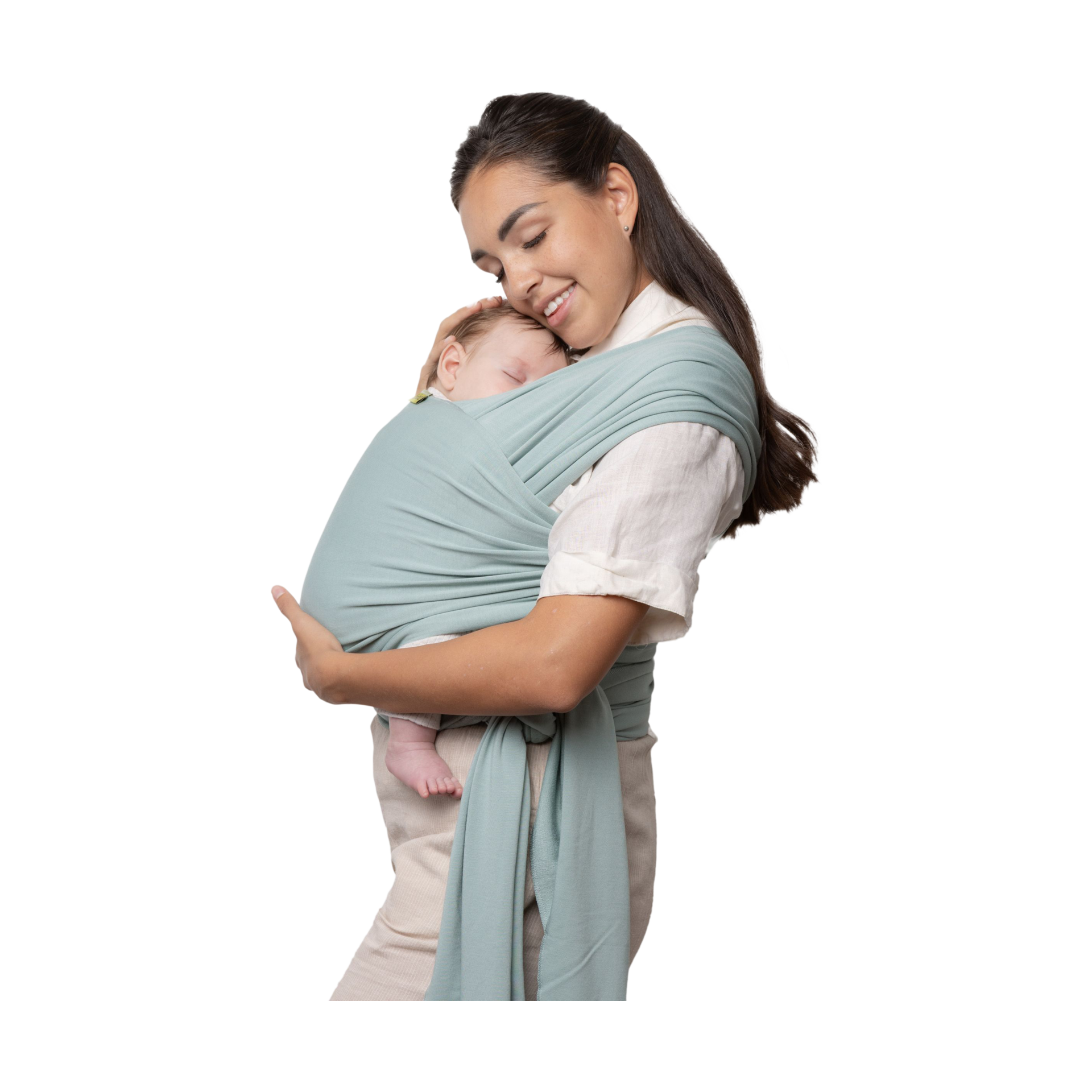 Boba Serenity Light Baby Wrap Carrier - Sea Mist.