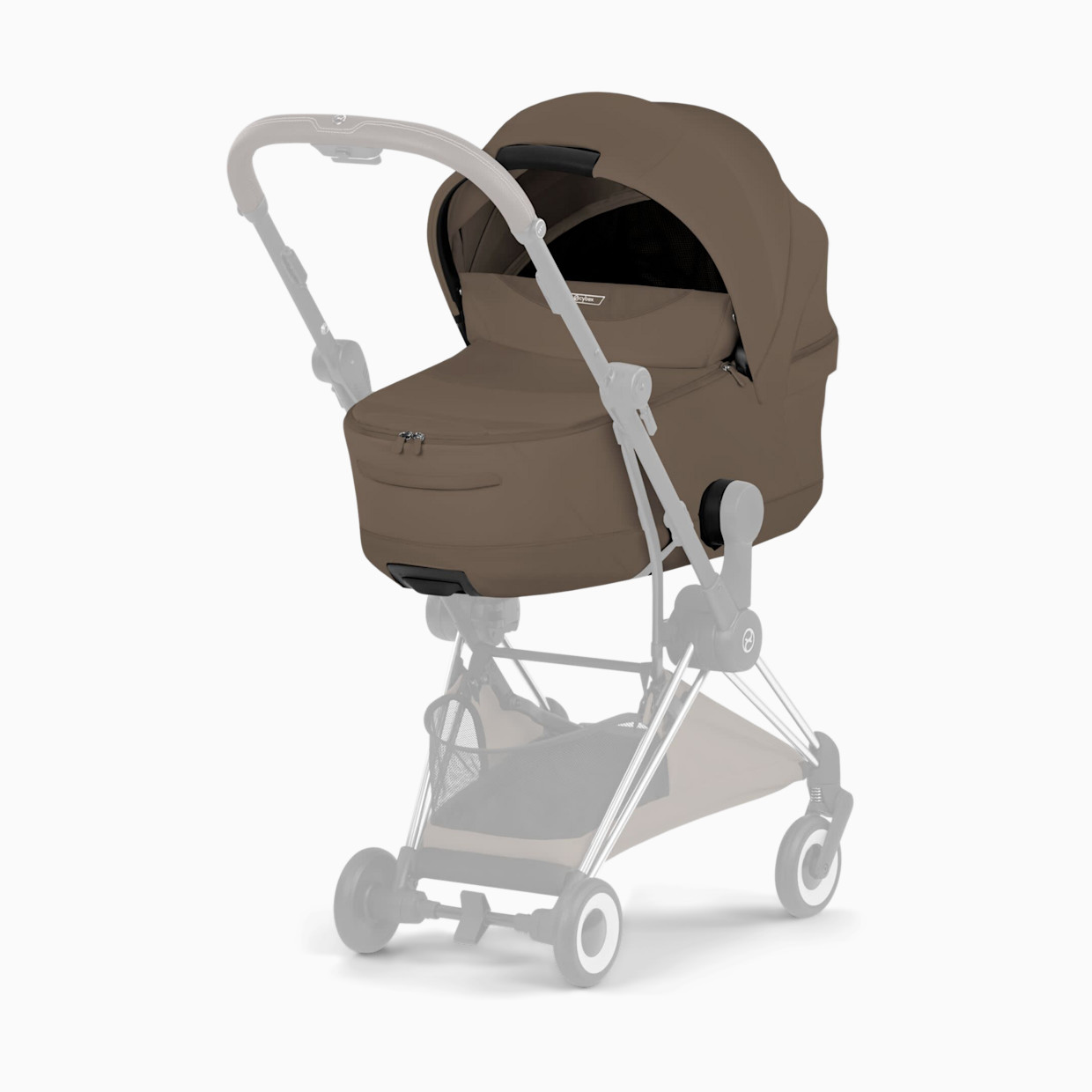 Cybex MIOS/COYA Fold Lux Carry Cot Style Collection - Coconut Brown.