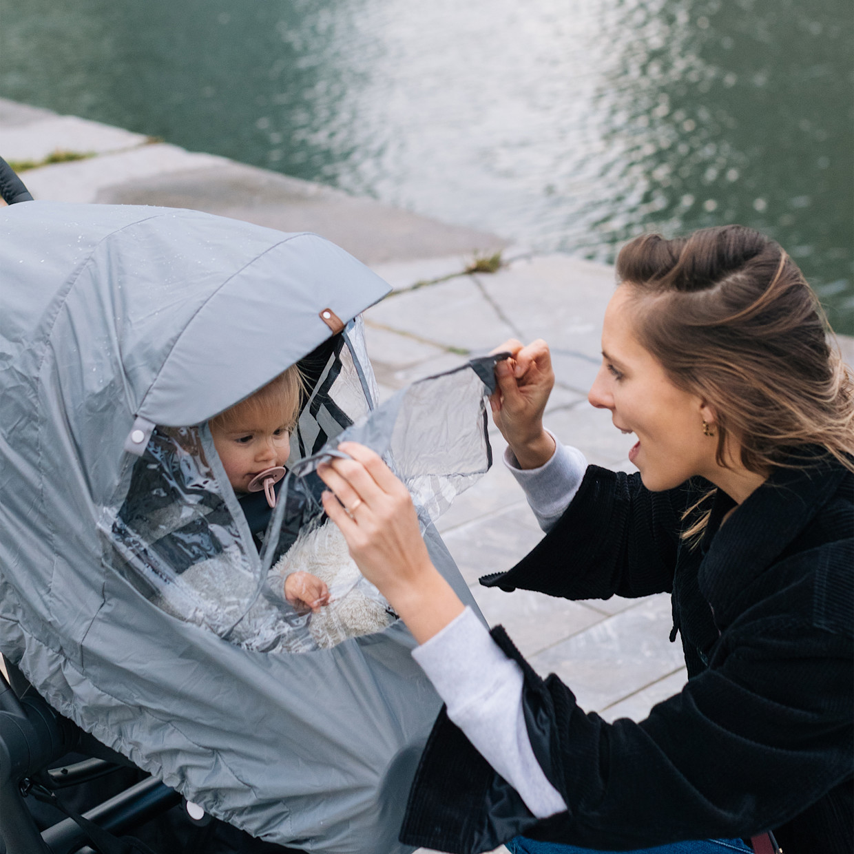 Joolz Geo/Geo2 Upper Rain Cover.