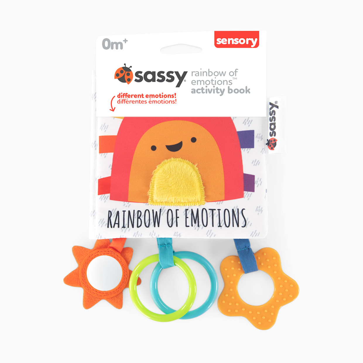 Sassy Rainbow of Emotions Soft Activity Book.