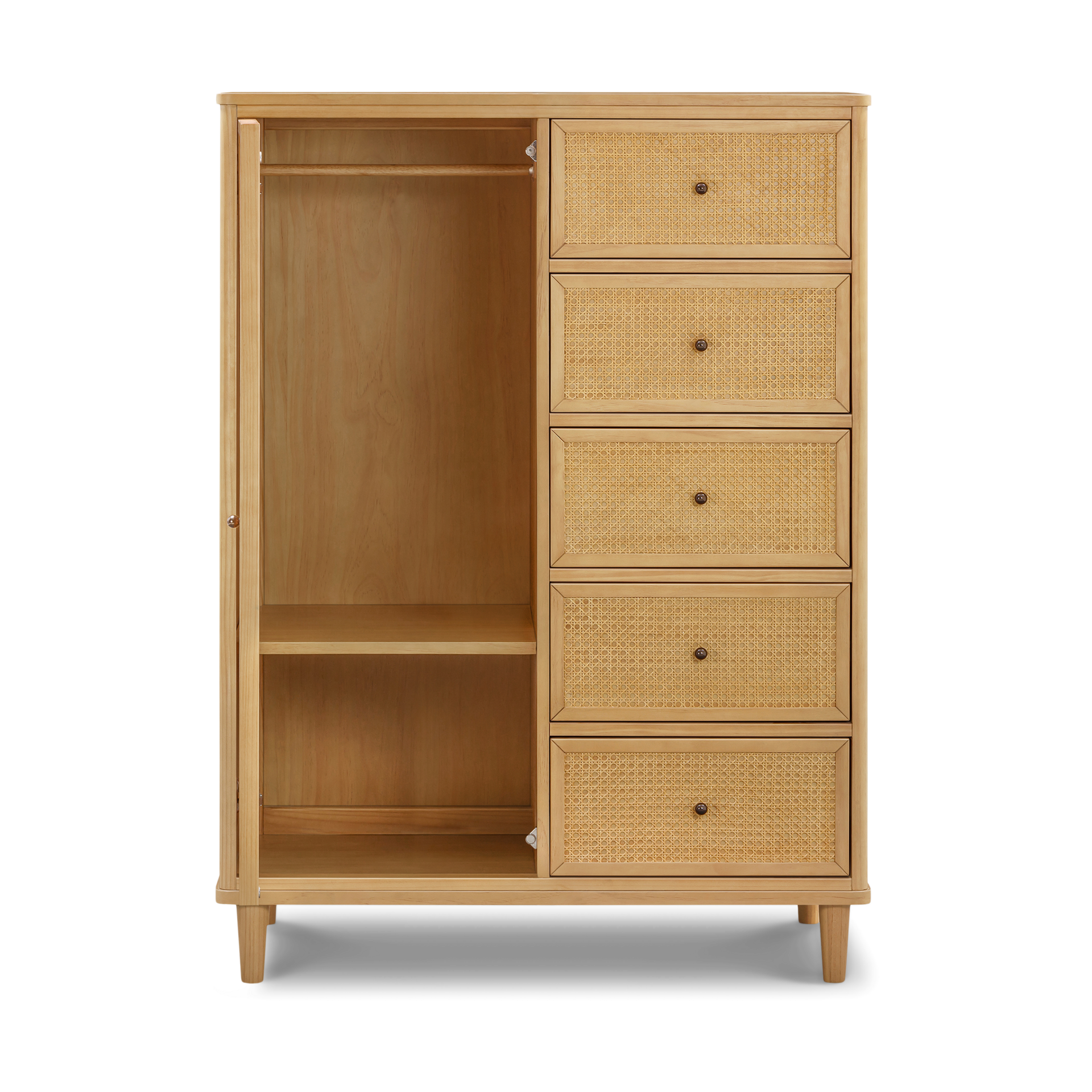 Namesake Marin with Cane Assembled Chifforobe.