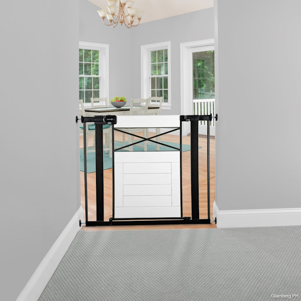 Safety 1st Easy Install Modern Farmhouse Gate.