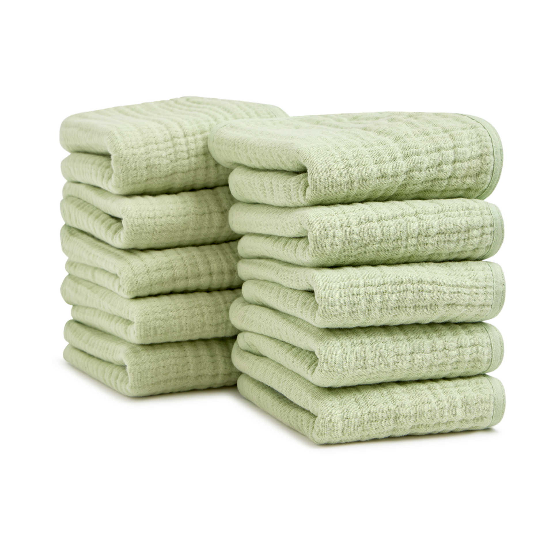 Small Story Muslin Washcloths (10 Pack).