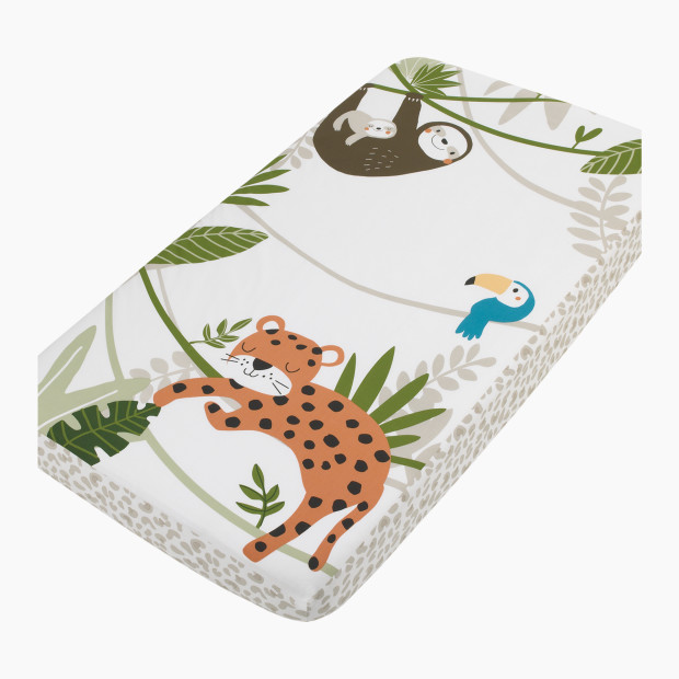 NoJo Baby Photo Op Fitted Crib Sheet - Jungle Gym.