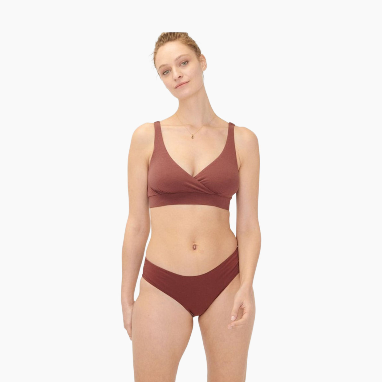 Hatch Collection The Dream Feed Nursing Friendly And Sleep Bralette - Anise, S.