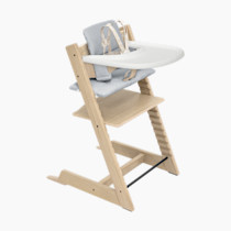 Stokke Tripp Trapp High Chair Complete² + Newborn Set - Oak Stokke Tripp Trapp High Chair Complete² + Newborn Set - Oak