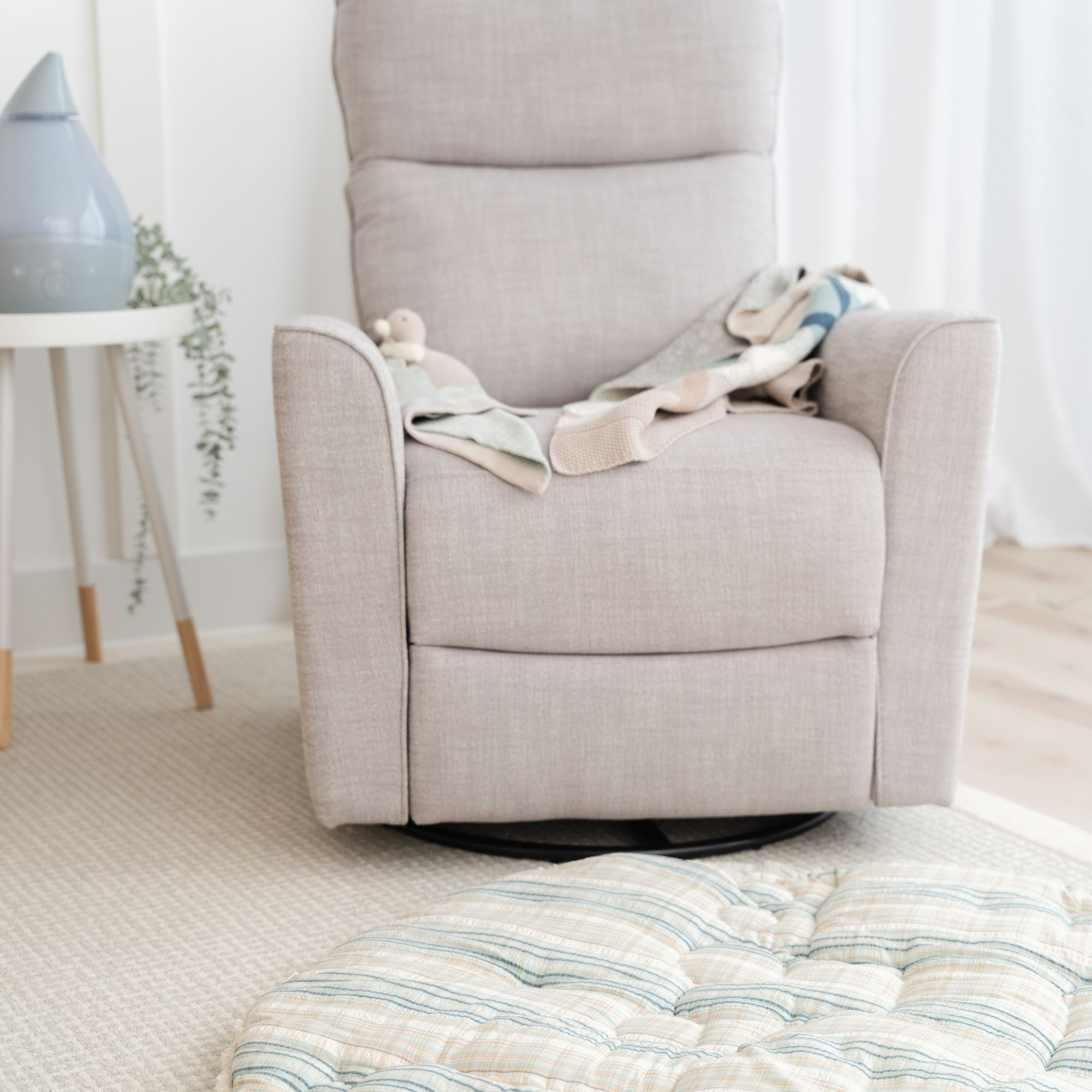 Crane Baby Cotton Quilted Playmat - Charlie Farmhouse.