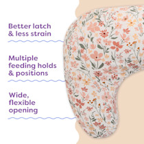 Boopy Boppy Nursing Pillow - Pink Field Flowers | Babylist Shop