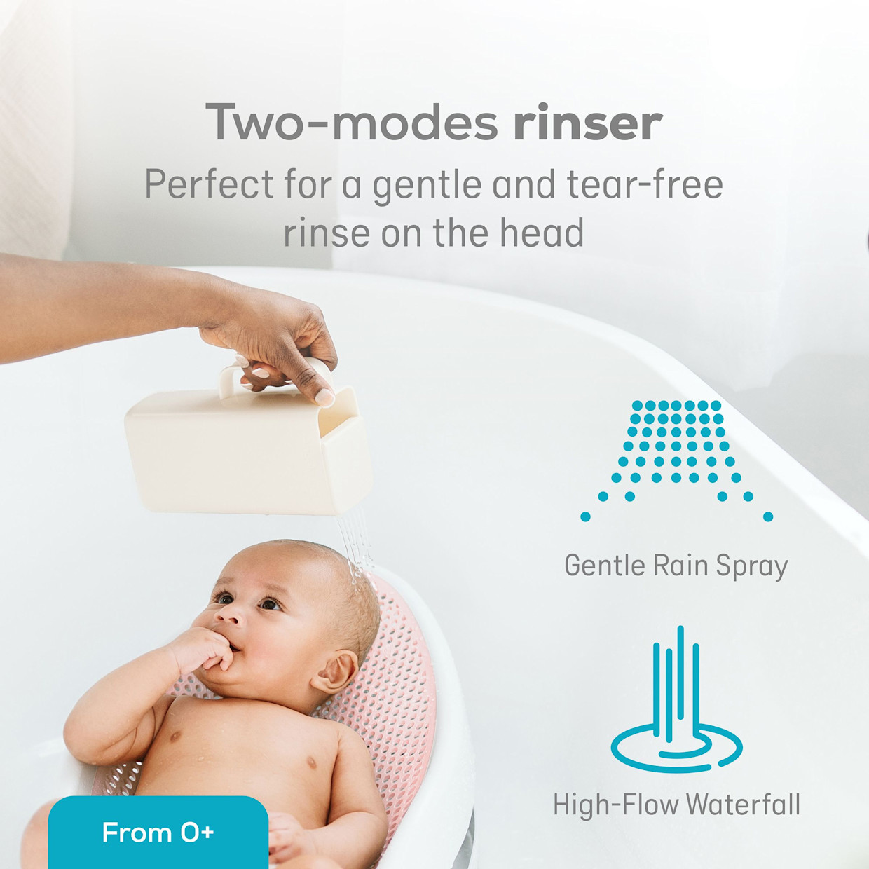 Angelcare Soft-Touch Baby Bath Support Bundle - Pink, 3-Piece.