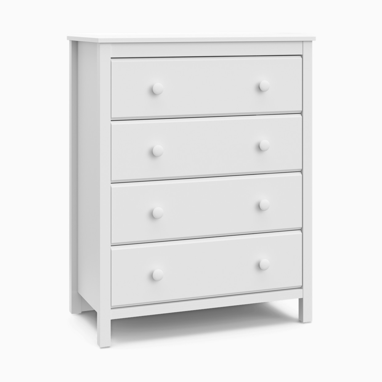 Storkcraft Alpine 4 Drawer Dresser - White.