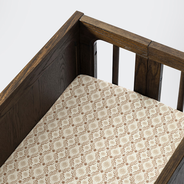 babyletto All-Stages Organic Brushed Cotton Bassinet Sheet.